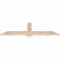 Ekena Millwork Eugene Smooth Timber Gable Bracket, Douglas Fir, 48"W x 14"H x 1 1/2"D x 3 1/2"F, 7/12 Pitch GBW048X14X0204EUG00SDF - alternate 5